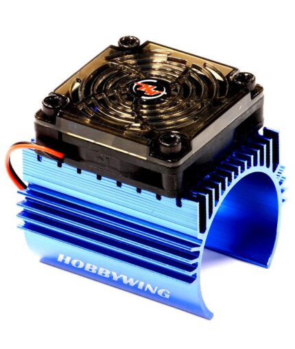 Cooling Fan w/ Alloy Heatsink Enclosure for 44mm O.D. Motor (L=60mm)