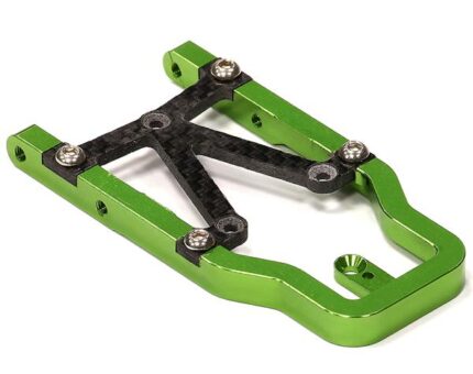 Billet Machined T2 Alloy Radio Case & ESC Holder for Axial Wraith 2.2