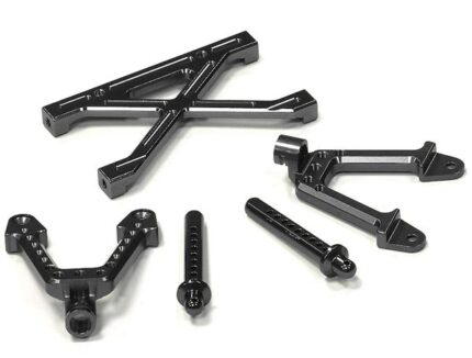 Billet Machined Alloy Rear Shock Mount for Axial SCX-10, Dingo & Honcho