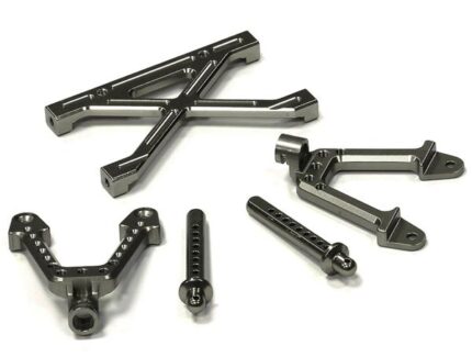 Billet Machined Alloy Rear Shock Mount for Axial SCX-10, Dingo & Honcho