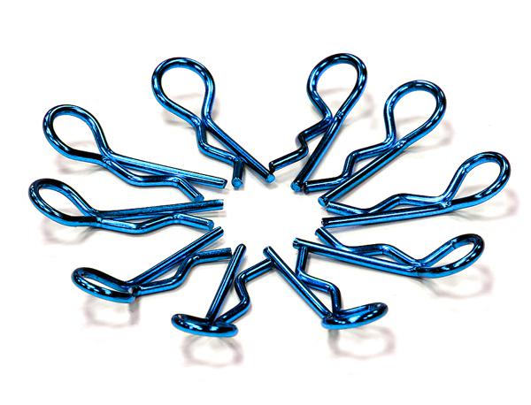 Color Body Clips Medium (10) for 1/10 & 1/8 Size Vehicles