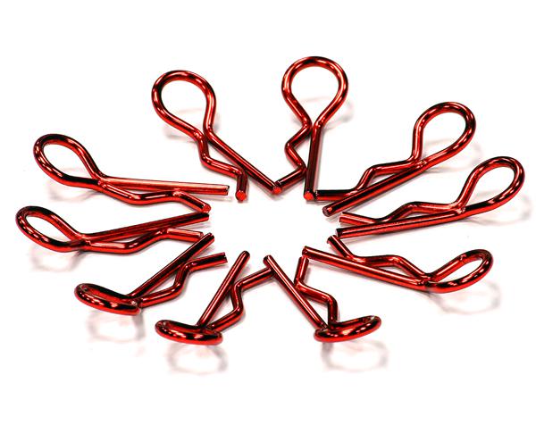 Color Body Clips Medium (10) for 1/10 & 1/8 Size Vehicles