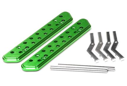 Billet Machined Side Step Running Board (2) for Axial SCX-10, Dingo & Honcho