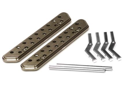 Billet Machined Side Step Running Board (2) for Axial SCX-10, Dingo & Honcho
