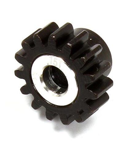 Billet Machined HD 5mm Bore Mod1 Pinion Gear 15T for HPI 1/8 Apache SC & C1 Flux