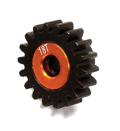 Billet Machined HD 5mm Bore Mod1 Pinion Gear 18T for HPI 1/8 Apache SC & C1 Flux