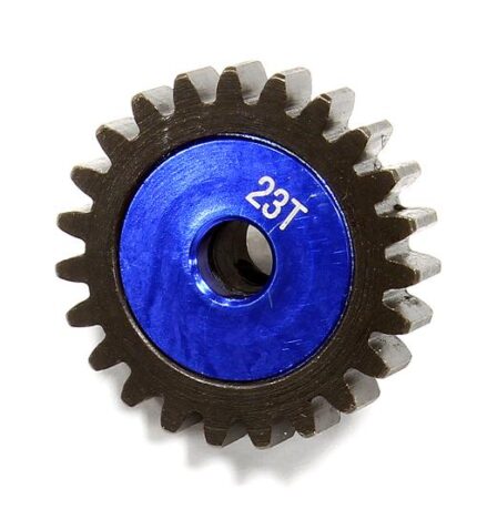 Billet Machined HD 5mm Bore Mod1 Pinion Gear 23T for HPI 1/8 Apache SC & C1 Flux