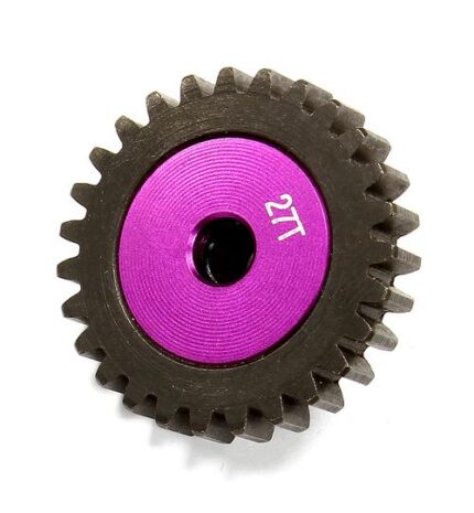 Billet Machined HD 5mm Bore Mod1 Pinion Gear 27T for HPI 1/8 Apache SC & C1 Flux