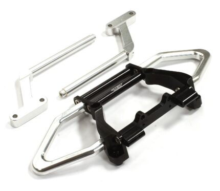 Billet Machined Alloy T2 Front Bumper Guard + Bull Bar for Axial 1/10 Wraith 2.2