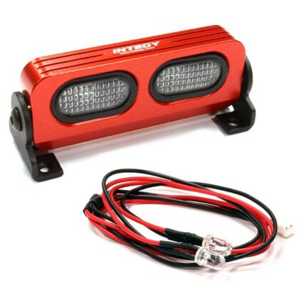 Realistic T1 Adjustable Spot Light Bar (2) w/ LED for 1/10 & 1/8 Scale