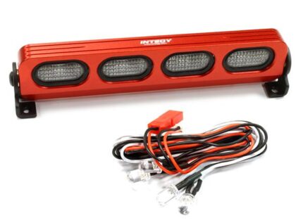Realistic T3 Adjustable Spot Light Bar (4) w/ LED for 1/10 & 1/8 Scale