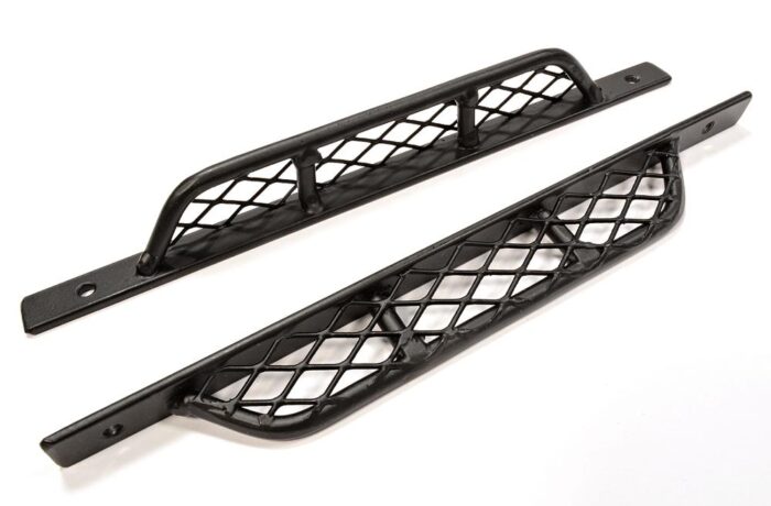 Realistic Steel Side Step for 1/10 Scale Rock Crawler w/ Hard Plastic Body - Image 1