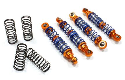 Billet Shock Set (4) for SCX-10 Dingo, Honcho & Jeep (L=82mm)