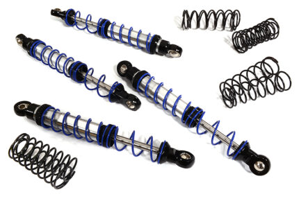 Billet Shock Set (4) for SCX-10 Dingo, Honcho & Jeep (L=92mm)