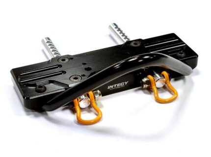 Billet Machined Alloy T3 Front Bumper 43mm Mount for Axial SCX-10, Dingo, Honcho