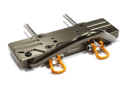 Billet Machined Alloy T3 Front Bumper 43mm Mount for Axial SCX-10, Dingo, Honcho