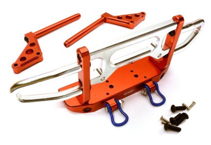 Billet Machined Alloy T3 Realistic Front Bumper Set for Axial 1/10 Wraith 2.2