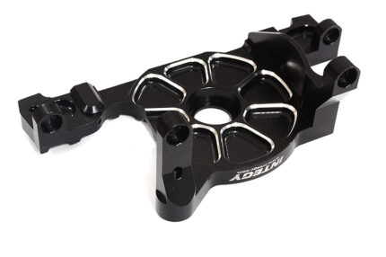 Machined Black Motor Mount for Traxxas Slash 4X4 LCG Chassis (Non-Telemetry)