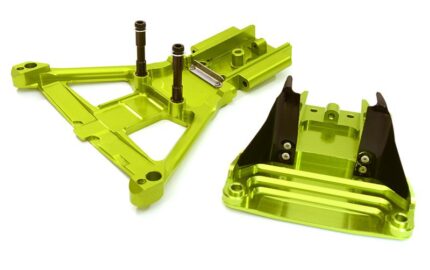 Machined Front & Rear Bulkhead for Traxxas Slash 4X4 LCG Chassis