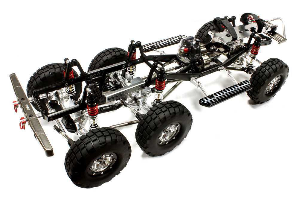 V2 Billet Machined 1/10 Trail Roller 6X6AWS Off-Road Scale Crawler ARTR - Image 3