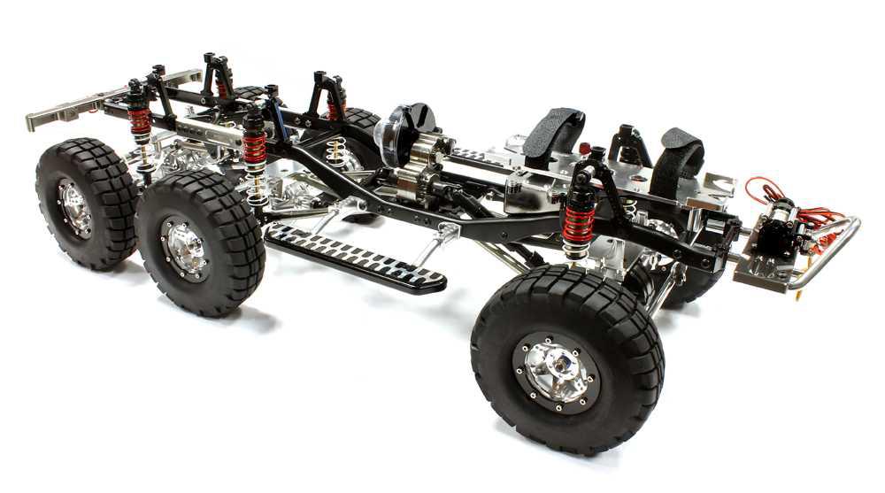 V2 Billet Machined 1/10 Trail Roller 6X6AWS Off-Road Scale Crawler ARTR - Image 4