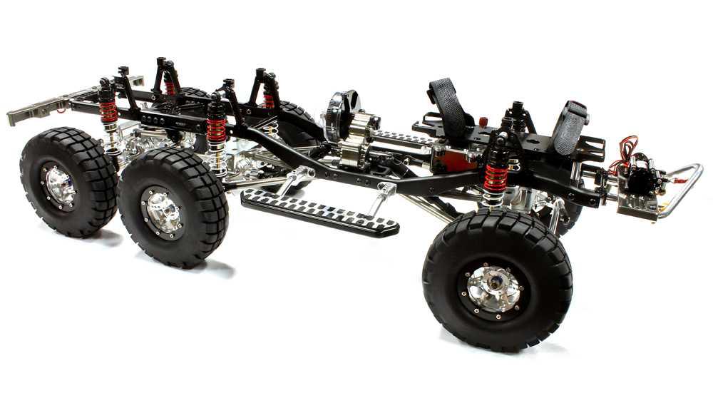 V2 Billet Machined 1/10 Trail Roller 6X6AWS Off-Road Scale Crawler ARTR - Image 3