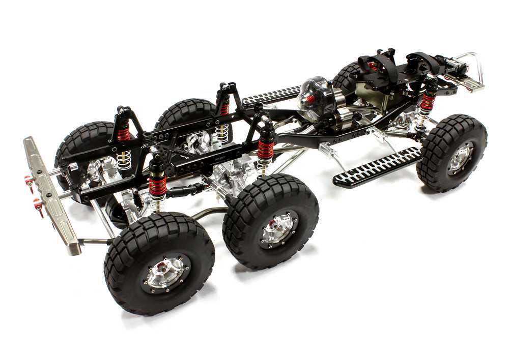 V2 Billet Machined 1/10 Trail Roller 6X6AWS Off-Road Scale Crawler ARTR - Image 4