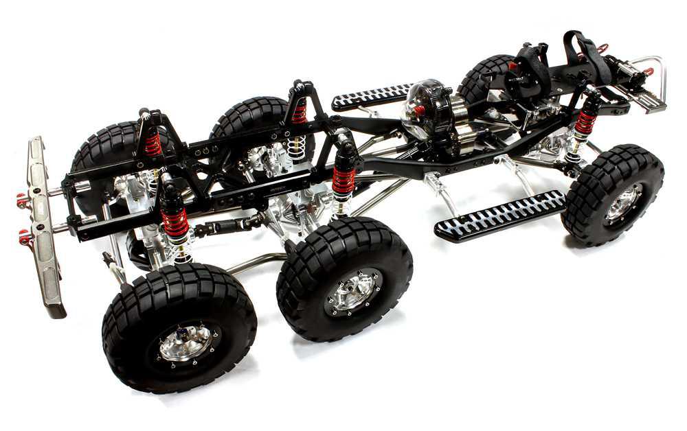 V2 Billet Machined 1/10 Trail Roller 6X6AWS Off-Road Scale Crawler ARTR - Image 6