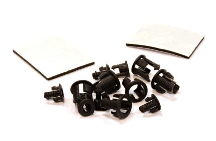 Plastic LED Holder (6) 3mm Size & (6) 5mm Size for RC Light Kit