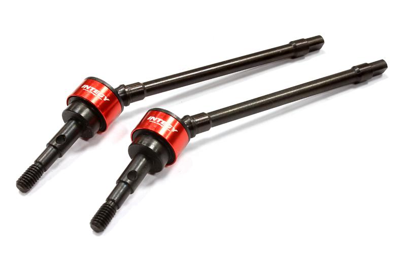 Billet Machined Front Drive Shaft Set for SCX-10, Dingo, Honcho & Jeep