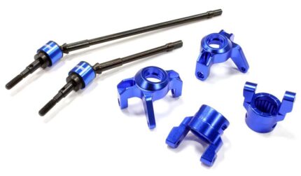 Billet Machined Steering, Caster Block & Front Shaft Set for 1/10 Wraith 2.2