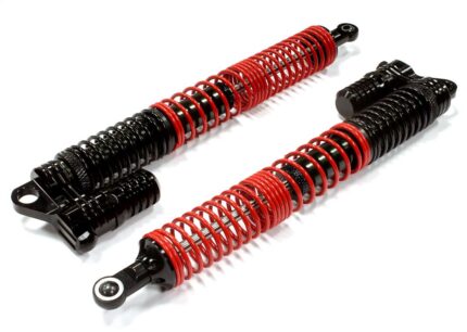 QSR Shock w/ Piggyback Reservoir (2) for HPI Savage-X, 21 & 25 (L=161mm)
