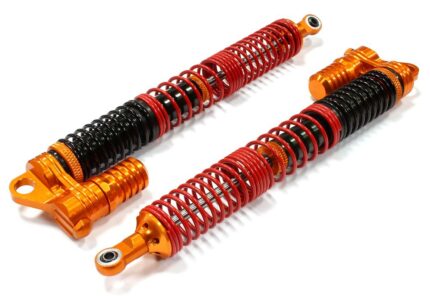 QSR Shock w/ Piggyback Reservoir (2) for HPI Savage-X, 21 & 25 (L=161mm)