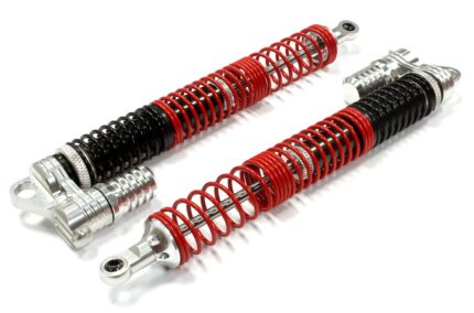QSR Shock w/ Piggyback Reservoir (2) for HPI Savage-X, 21 & 25 (L=161mm)
