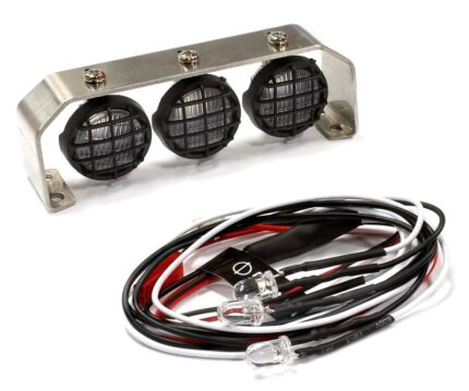 Roof Top Spot Light Set (L3) LED w/Stainless Steel Mount for 1/10, 1/8 & 1/5