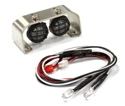Roof Top Spot Light Set (S2) LED w/Stainless Steel Mount for 1/10, 1/8 & 1/5