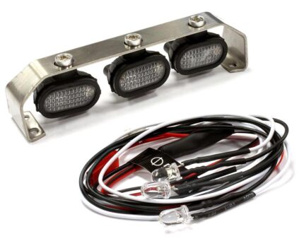 Roof Top Spot Light Set (L3) LED w/Stainless Steel Mount for 1/10, 1/8 & 1/5