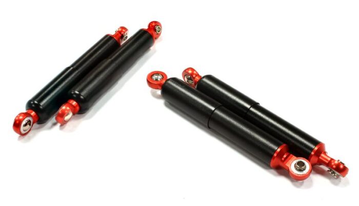 Realistic 82mm Alloy Off-Road Shock Set (4) for 1/10 Scale Rock Crawlers - Image 1