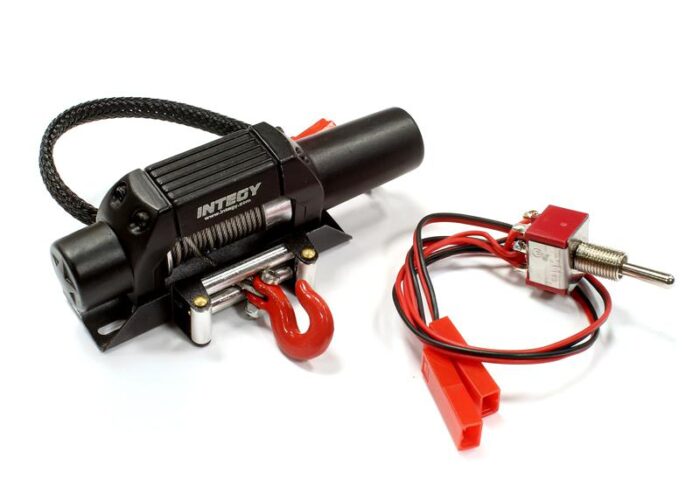 Billet Machined T5 Realistic High Torque Mega Winch for 1/10 Scale Rock Crawler - Image 1