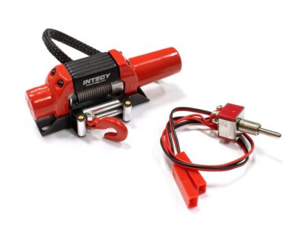 Billet Machined T5 Realistic High Torque Mega Winch for 1/10 Scale Rock Crawler