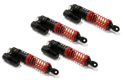 Billet Machined T6 Piggyback Shock (4) Axial SCX-10, 2.2 Crawler (L=99mm)