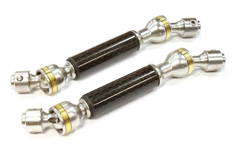Billet Machined Stainless Steel Center Drive Shafts for Axial Wraith 2.2 Crawler