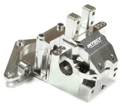 Billet Machined Silver Front Gearbox for Associated ProLite 4X4 Ready-To-Run
