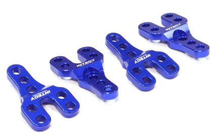 Billet Machined Shock Mount Lift Kit (4) for Axial 1/10 SCX-10 Scale Crawler