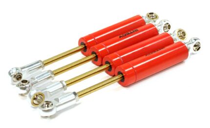 Billet Machined Shock Set (4) for SCX-10 Dingo, Honcho & Jeep (L=105mm)
