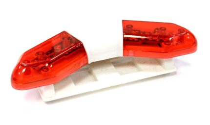 Special Police Car Roof Top Flashing LED Light Bar Kit for 1/10 Scale