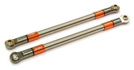 Machined 115mm Titanium Suspension Links (2) for Axial SCX-10 & Other Crawlers