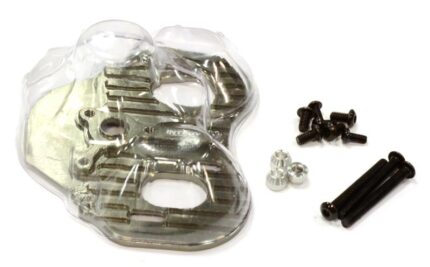 Billet Machined Twin Motor Mount Plate for Axial 1/10 SCX-10 Scale Crawler