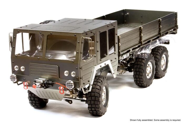 Billet Machined 6X6 7T GL High-Mobility Off-Road Truck 1/10 Size ARTR - Image 1