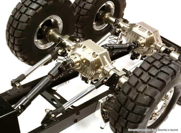 Billet Machined 6X6 7T GL High-Mobility Off-Road Truck 1/10 Size ARTR - Image 10